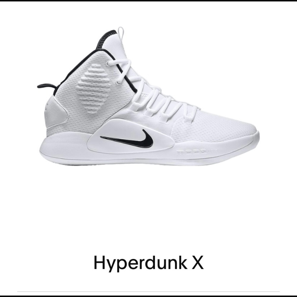 White Hyperdunk Hightops